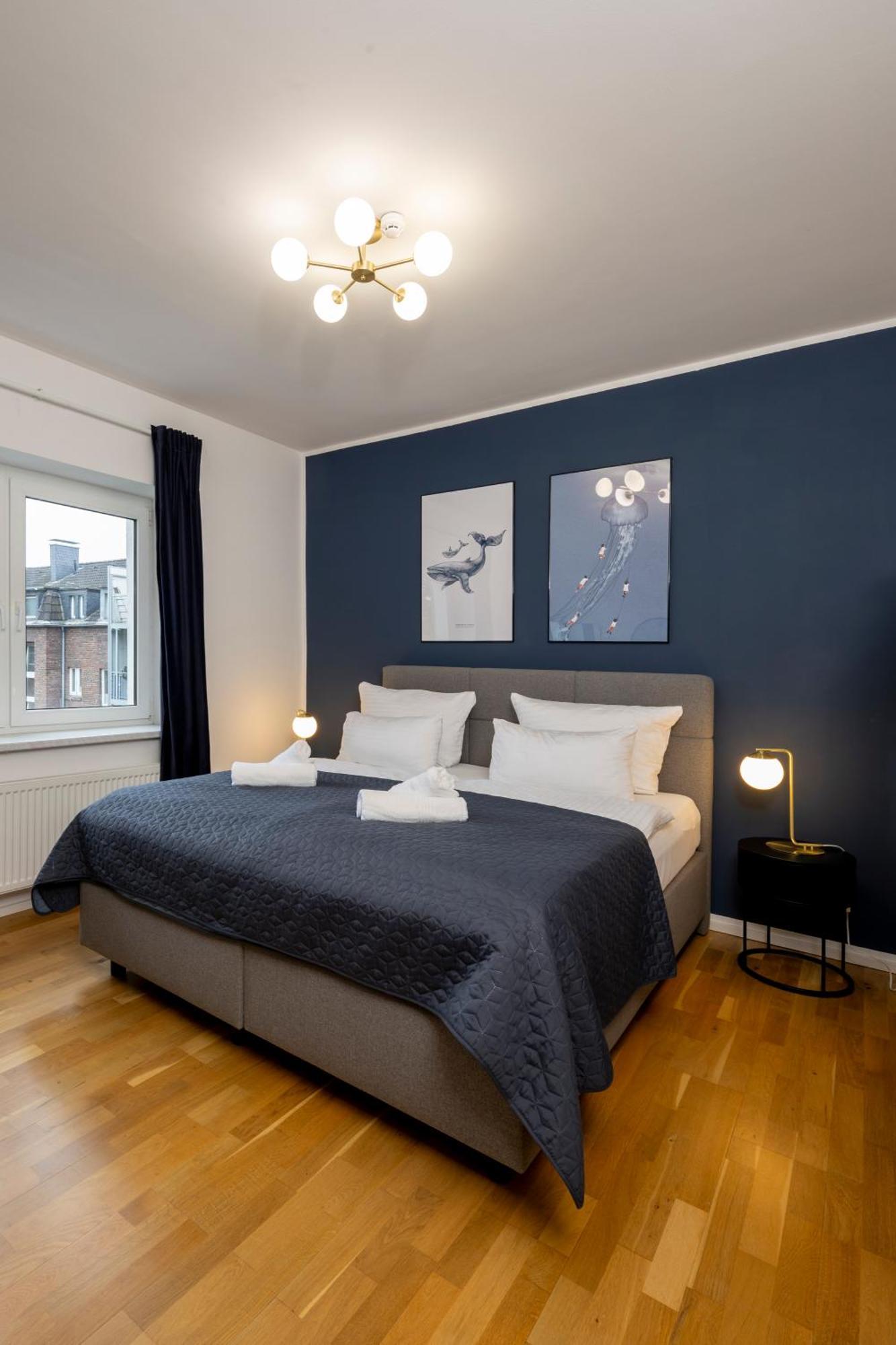 Olive Apartments - 2X Kingsize Betten - Sehr Zentral ليفركوزن المظهر الخارجي الصورة